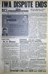 The B.C. Lumber Worker, Vol. XXII, No. 12, 2nd Issue, June 1954