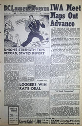 The B.C. Lumber Worker, Vol. XXIII, No. 3, 1st Issue, February 1955
