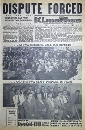 The B.C. Lumber Worker, Vol. XXII, No. 7, 1st Issue, April 1955
