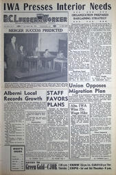 The B.C. Lumber Worker, Vol. XXIII, No. 4, 2nd Issue, February 1956