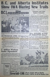 The B.C. Lumber Worker, Vol. XXIII, No. 6, 2nd Issue, March 1956