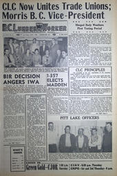 The B.C. Lumber Worker, Vol. XXIII, No. 8, 2nd Issue, April 1956
