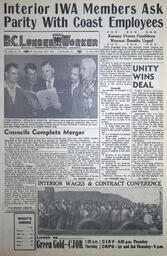 The B.C. Lumber Worker, Vol. XXIII, No. 10, 2nd Issue, May 1956