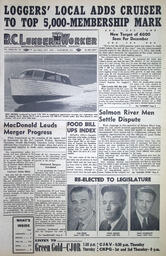 The B.C. Lumber Worker, Vol. XXIII, No. 18, 2nd Issue, September 1956