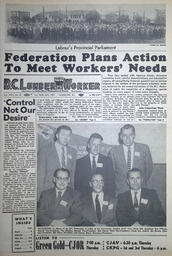 The B.C. Lumber Worker, Vol. XXIV, No. 20, 2nd Issue, October 1957