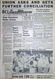 The B.C. Lumber Worker, Vol. XXV, No. 13, 1st Issue, July 1958