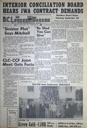The B.C. Lumber Worker, Vol. XXV, No. 18, 2nd Issue, September 1958