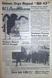 The B.C. Lumber Worker, Vol. XXVI, No. 5, 1st Issue, March 1959