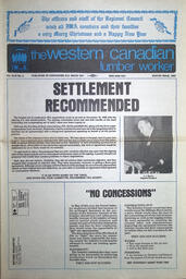 The Western Canadian Lumber Worker, Vol. XLXI, No. 3, Winter Issue, 1983