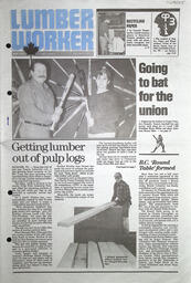 The Lumber Worker, Vol. 55, No. 1, March 1990