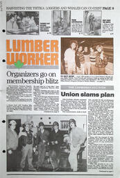 The Lumber Worker, Vol. 55, No. 2, May 1990