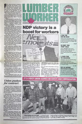 The Lumber Worker, Vol. 56, No. 4, November 1991