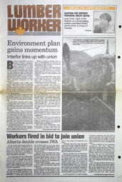 The Lumber Worker, Vol. 57, No. 4, October 1992