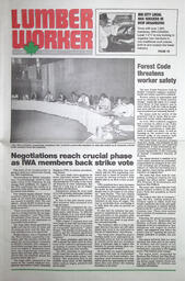 The Lumber Worker, Vol. 59, No. 3, August 1994
