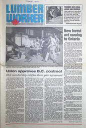 The Lumber Worker, Vol. 59, No. 4, November 1994