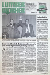The Lumber Worker, Vol. 61, No. 5, December 1996
