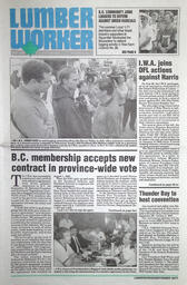 The Lumber Worker, Vol. 62, No. 3, September 1997
