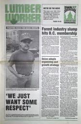 The Lumber Worker, Vol. 62, No. 4, December 1997