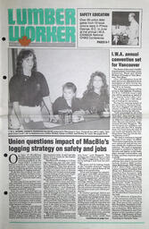 The Lumber Worker, Vol. 63, No. 3, September 1998