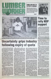 The Lumber Worker, Vol. 66, No. 1, April 2001