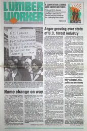 The Lumber Worker, Vol. 66, No. 4, December 2001