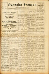 Svenska Pressen - June 16, 1932
