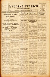 Svenska Pressen - September 22, 1932