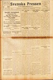 Svenska Pressen - January 4, 1933
