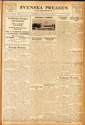 Svenska Pressen - June 21, 1933