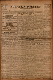 Svenska Pressen - December 7, 1933