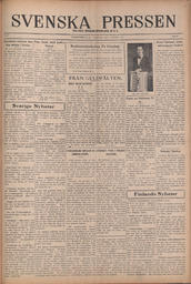Svenska Pressen - August 2, 1934