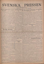 Svenska Pressen - August 16, 1934