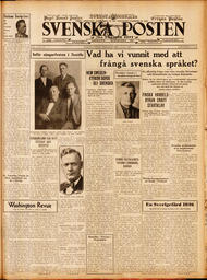 Svenska Posten - July 30, 1936