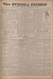 Nya Svenska Pressen - December 9, 1937