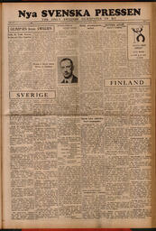 Nya Svenska Pressen - March 3, 1938
