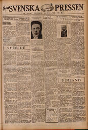 Nya Svenska Pressen - July 21, 1938