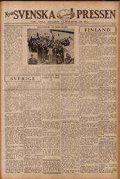 Nya Svenska Pressen - August 11, 1938