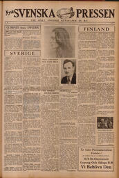 Nya Svenska Pressen - September 8, 1938