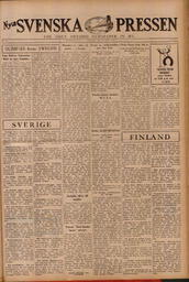 Nya Svenska Pressen - September 29, 1938