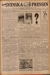 Nya Svenska Pressen - November 3, 1938