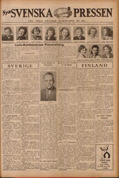 Nya Svenska Pressen - December 8, 1938