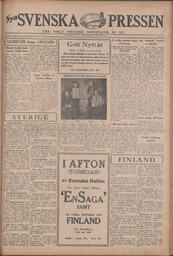 Nya Svenska Pressen - January 5, 1939