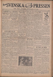 Nya Svenska Pressen - January 12, 1939