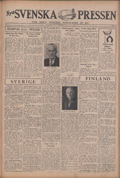 Nya Svenska Pressen - February 2, 1939