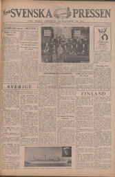Nya Svenska Pressen - February 9, 1939