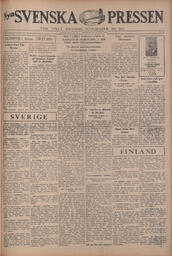 Nya Svenska Pressen - August 24, 1939