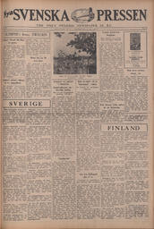 Nya Svenska Pressen - August 31, 1939