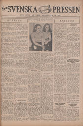 Nya Svenska Pressen - February 8, 1940