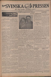 Nya Svenska Pressen - September 19, 1940