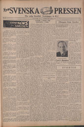 Nya Svenska Pressen - October 3, 1940